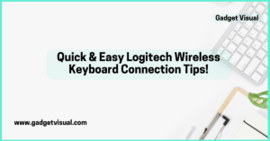 Quick & Easy Logitech Wireless Keyboard Connection Tips!