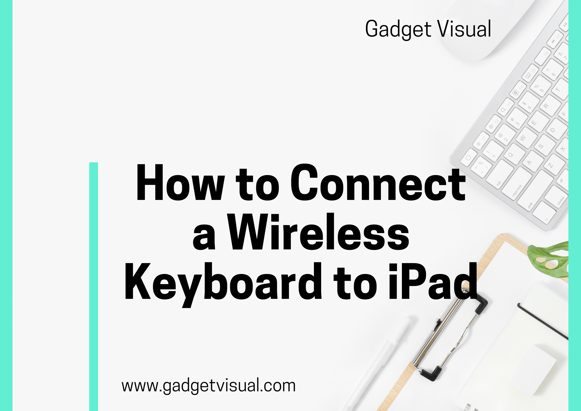 how to connect wireless keyboard to ipad