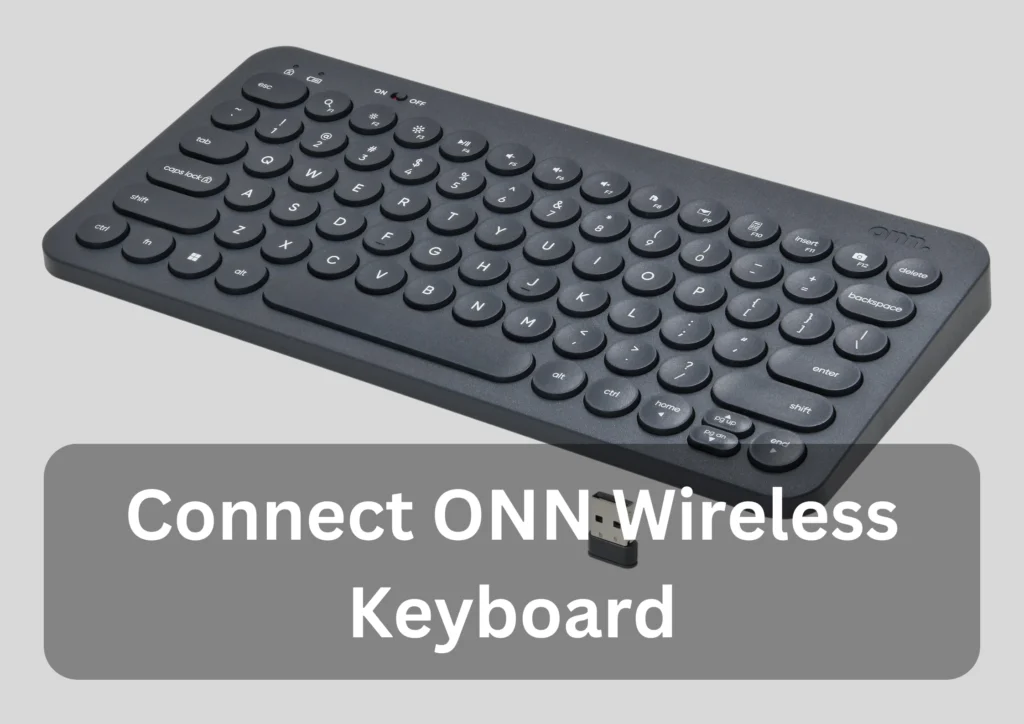 connect onn wireless keyboard