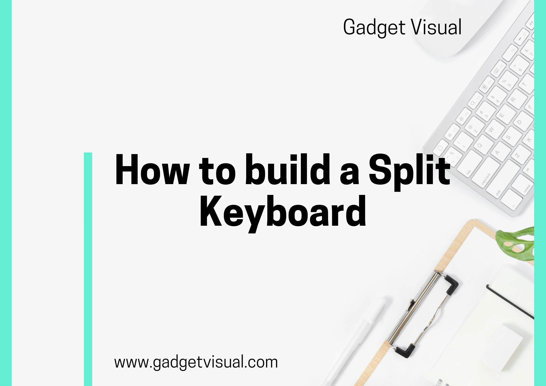 how to build a split keyboard
