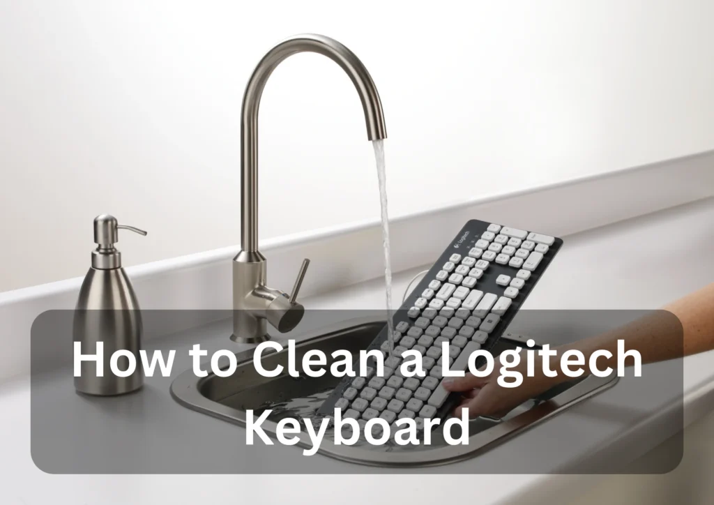 how to clean a logitech keyboard