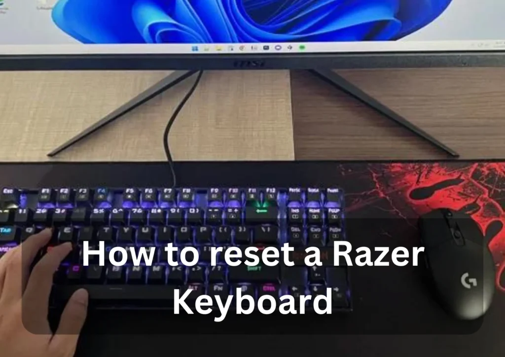 How to reset a Razer Keyboard