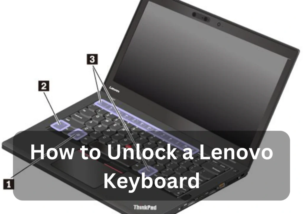 how to unlock a lenovo keyboard