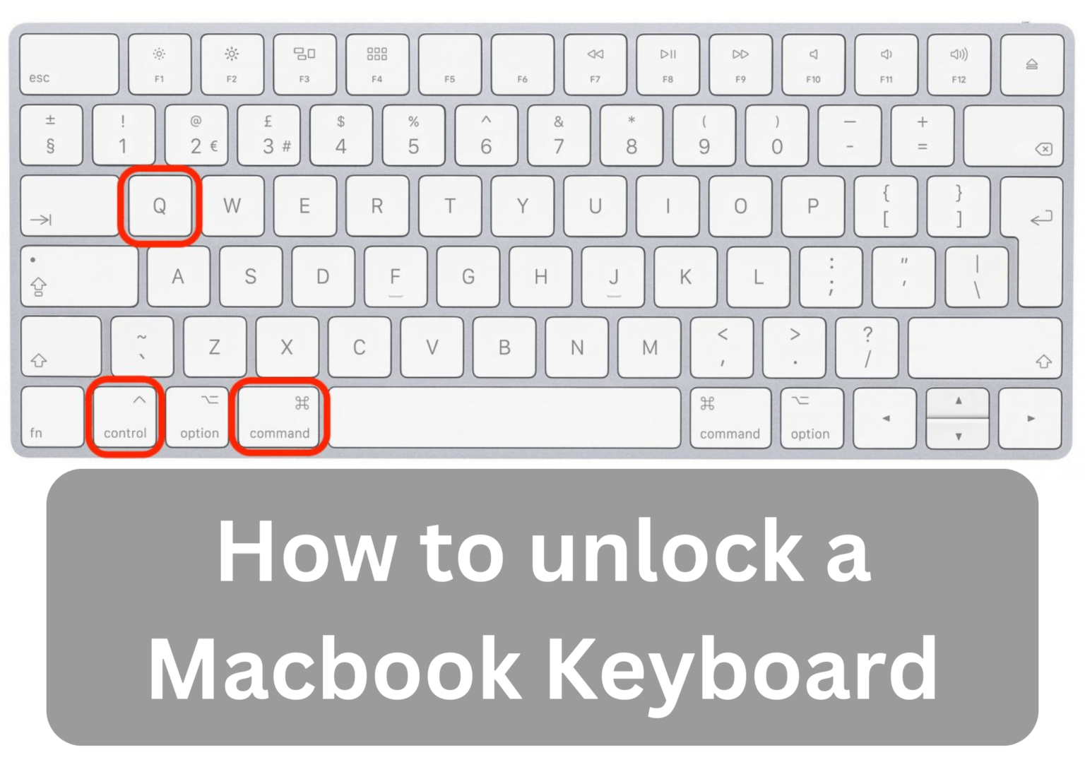 How To Unlock A Macbook Keyboard Gadget Visual