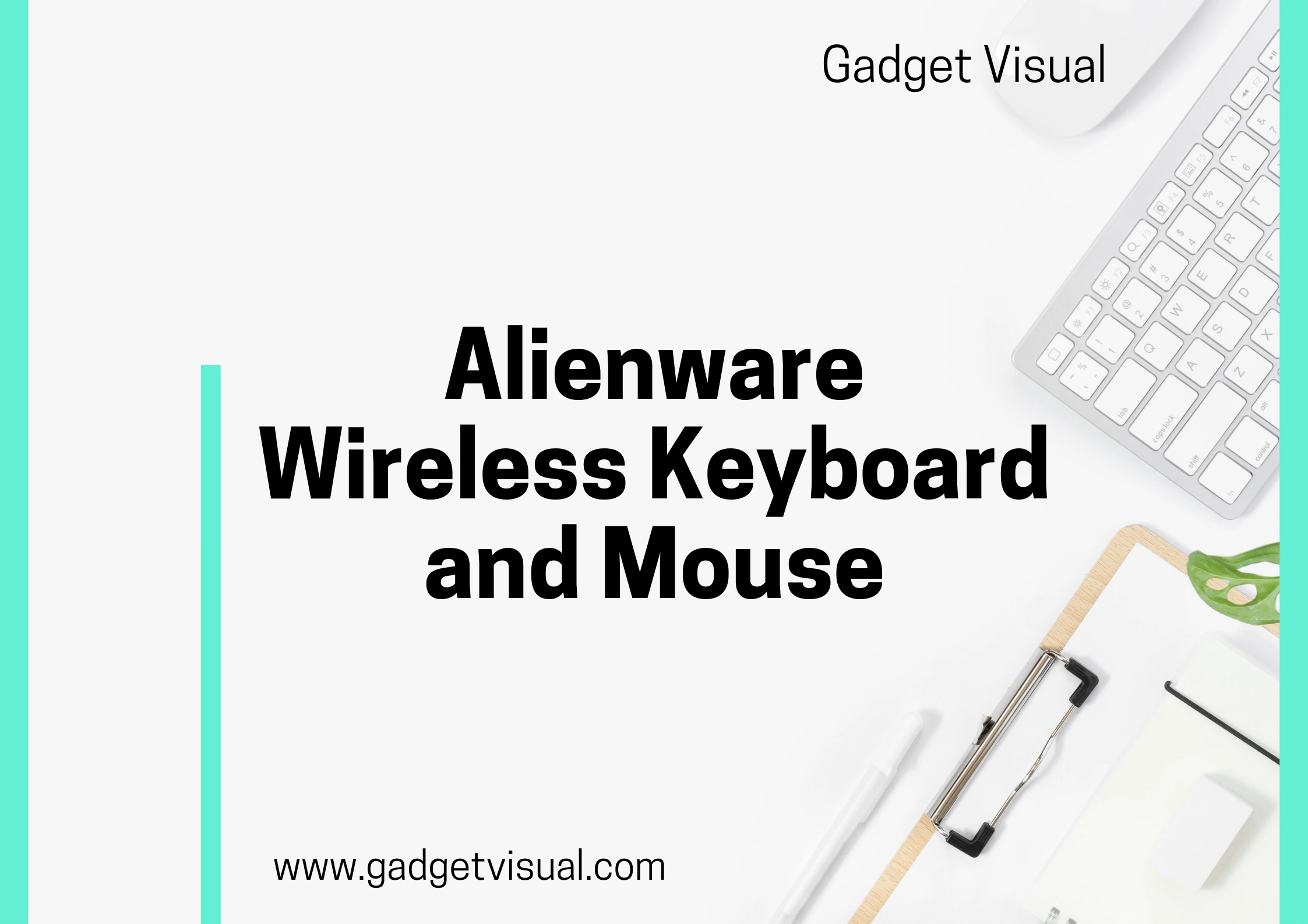 Alienware Wireless Keyboard and Mouse
