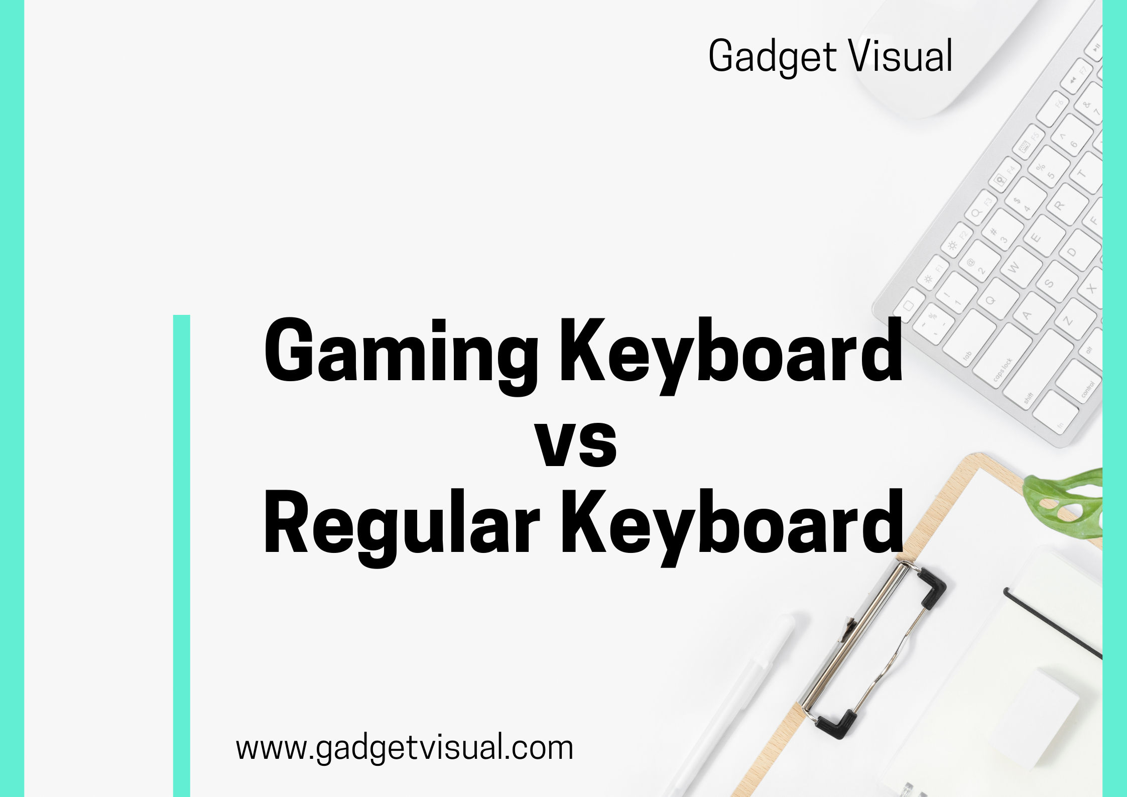 Gaming Keyboard vs Regular Keyboard