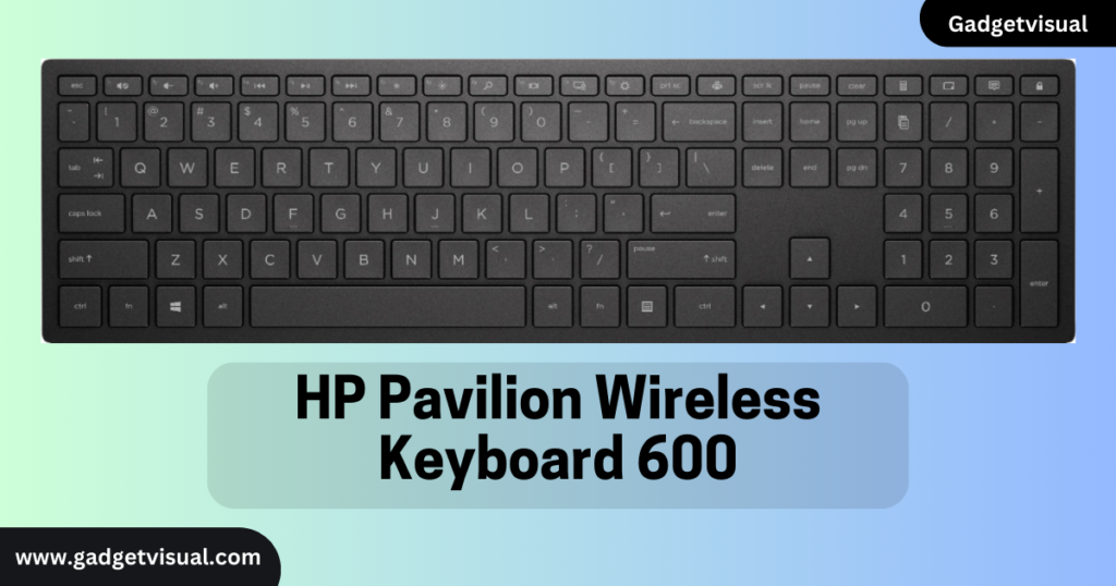 HP Pavilion Wireless Keyboard 600