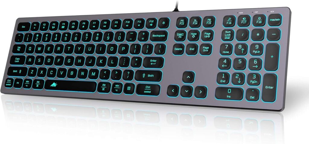 Powzan Wired Keyboard