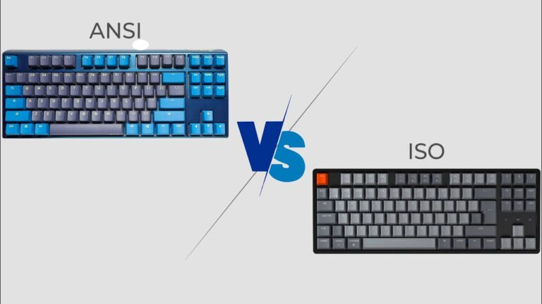ANSI and ISO Keyboard: See the Differences at a Glance!