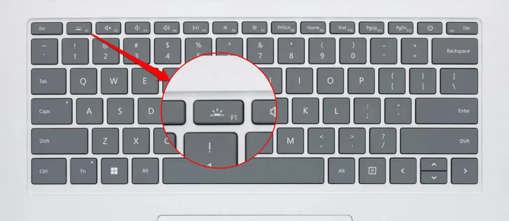 How to Adjust Keyboard Backlight Brightness for Surface Laptop 5