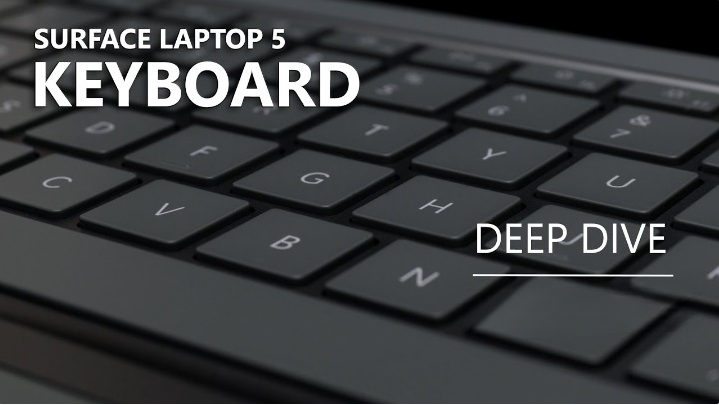 Surface Laptop 5 Keyboard!