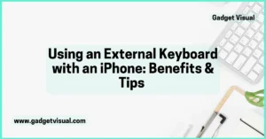 can you use keyboard with iphone